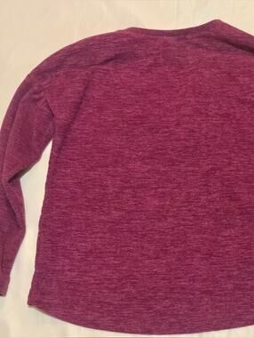 Girls Crazy 8 Plum Knit Crewneck Sweater Size M